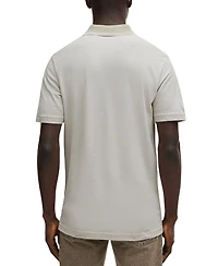Boss by Hugo Men's Oxford-Pique Cotton Relaxed-Fit Polo Shirt