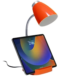 Creekwood Home 18.5" Flexible Gooseneck Organizer Desk Lamp