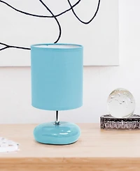Creekwood Home 10.24" Traditional Mini Round Rock Table Lamp
