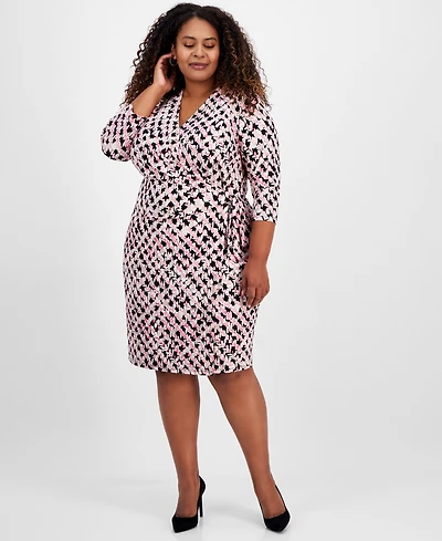 Anne Klein Plus Size Classic Wrap Dress