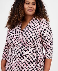 Anne Klein Plus Size Classic Wrap Dress