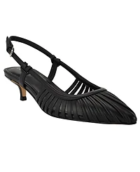 Calvin Klein Women's Movella Kitten Heel Slingback Pumps