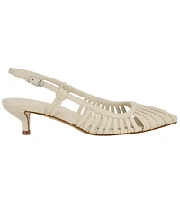 Calvin Klein Women's Movella Kitten Heel Slingback Pumps