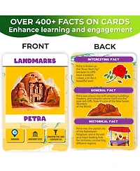Quokka 150 Pcs Jigsaw Puzzles for Kids Ages 8-10 - 400+ Facts on 50 Flashcards