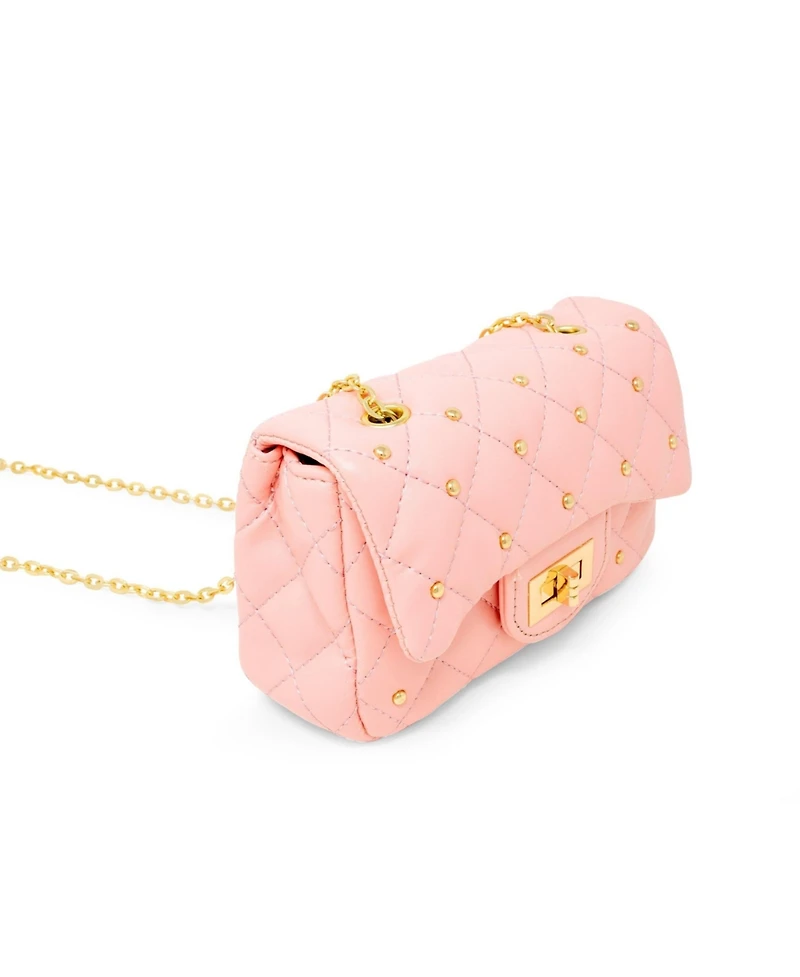 Tiny Treats + Zomi Gems Girls Classic Quilted Stud Handbag