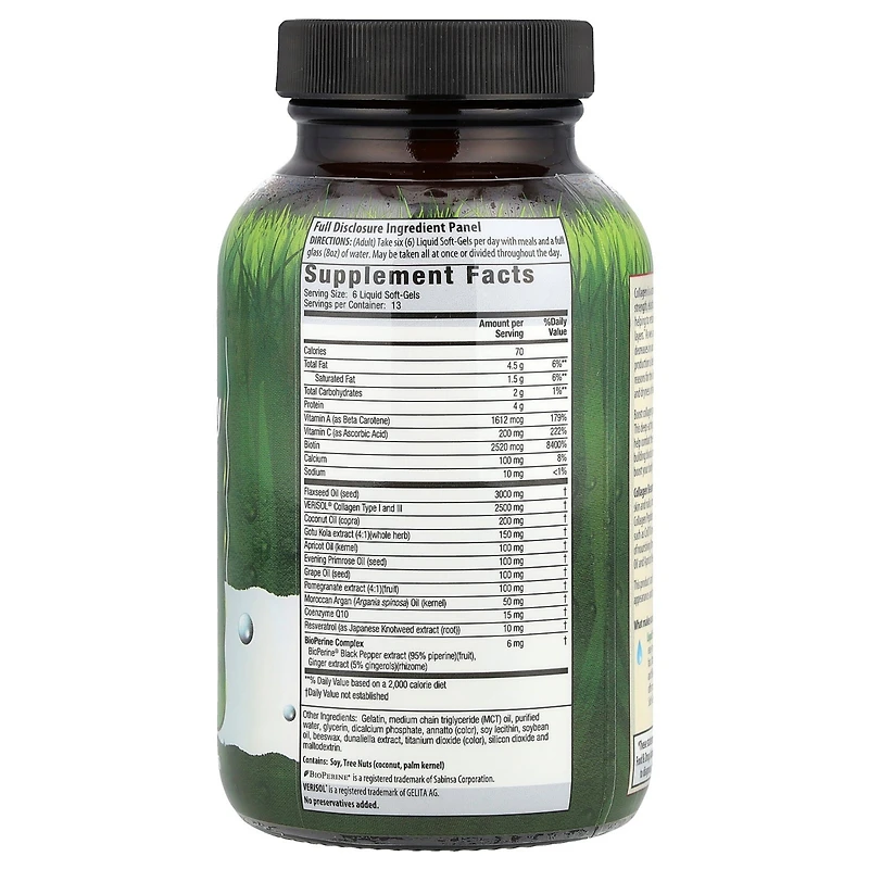 Irwin Naturals Clinically Proven Verisol Collagen Beauty
