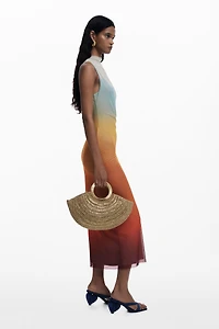 Desigual Women's Ombre tulle dress