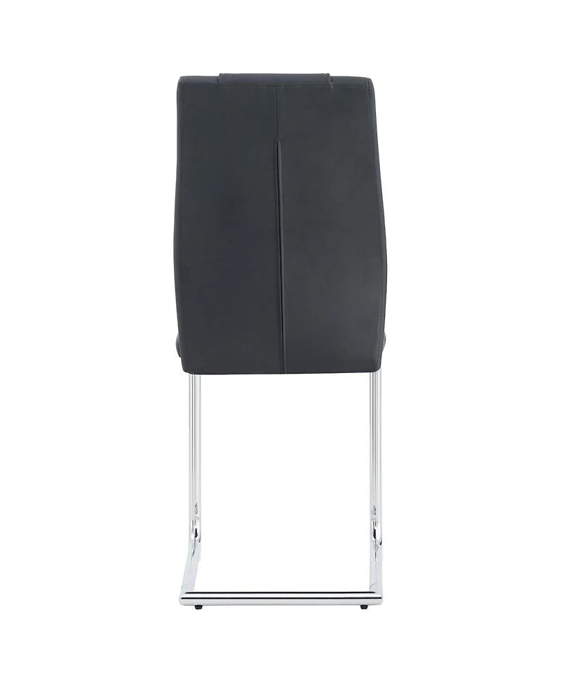 Streamdale Modern Faux Leather Dining Chairs (Set of 8)