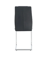 Streamdale Modern Faux Leather Dining Chairs (Set of 8)