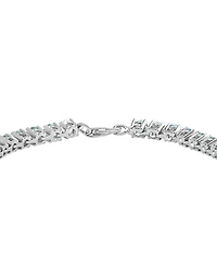 Effy Aquamarine (7-1/2 ct. t.w.) Tennis Bracelet in Sterling Silver