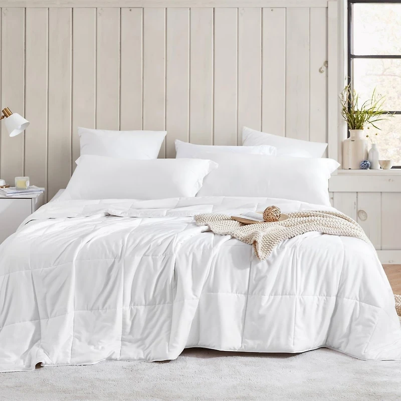 Menopleasing - Coma Inducer Oversized Cooling Comforter Set - White