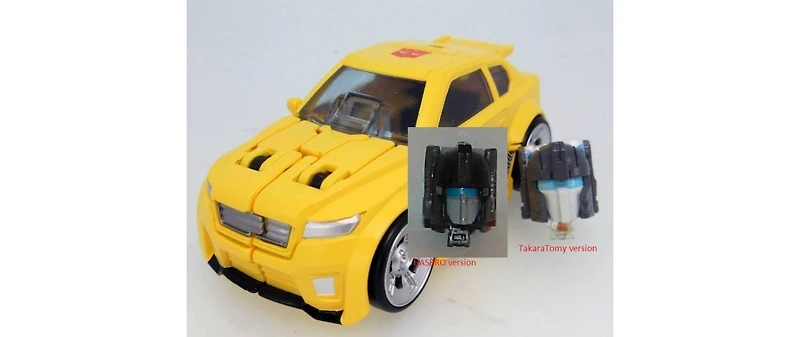 LG54 Bumblebee and Spike in Exo-Suit | Japanese Transformers Legends
