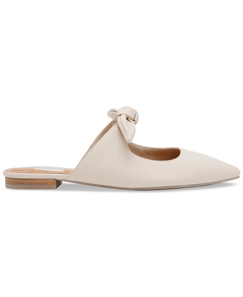 Dv Dolce Vita Women's Christian Bow Knot Mule Slide Flats