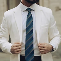 Elizabetta Big & Tall Corso - Silk Jacquard Tie for Men