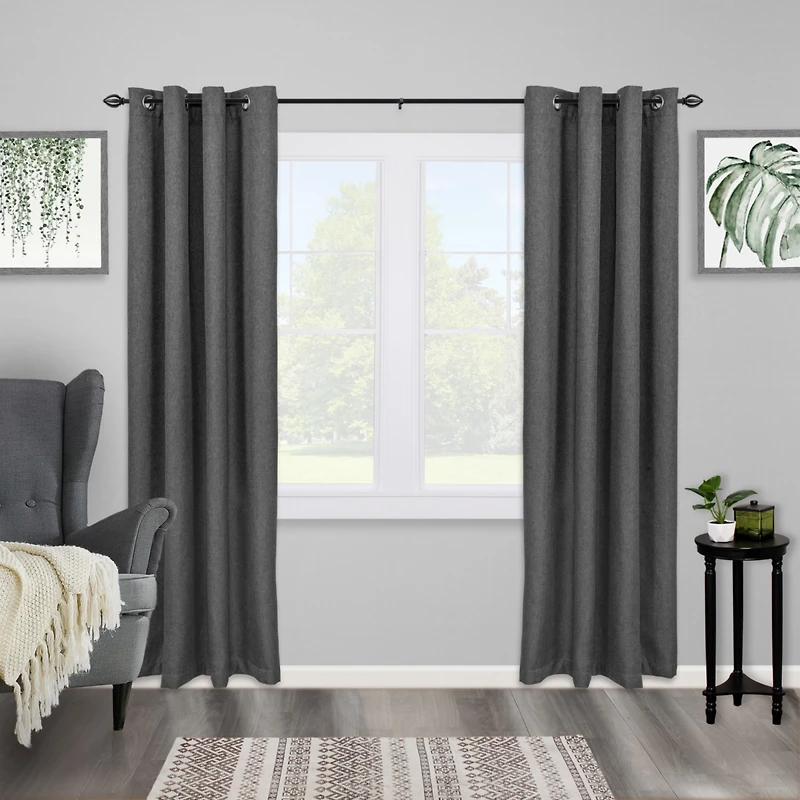 Kenney Lucas 3/4-Inch Decorative Curtain Rod for Stylish Window Treatments