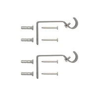 Kenney Cage 5/8 Inch Decorative Curtain Rod for Stylish Home Decor