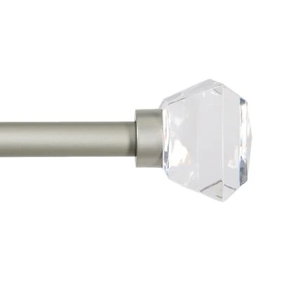 Kenney Clarissa 1 Inch Premium Decorative Curtain Rod