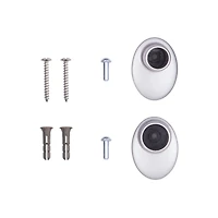 Lunar 5/8" Complete Blackout Room Darkening Wrap Rod