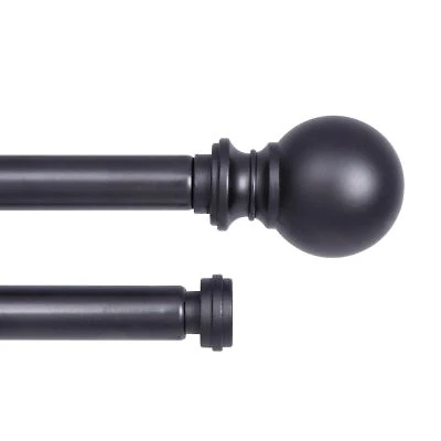 Kenney Wakefield Decorative Double Curtain Rod