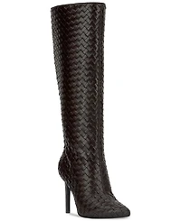 I.n.c. International Concepts Women's Savonia Woven Knee High Boots, Created for Macy's