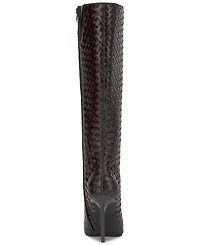 I.n.c. International Concepts Women's Savonia Woven Knee High Boots, Created for Macy's