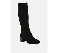 Sinaloa Microfiber Knee High Boots