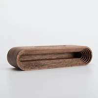 Decent Living Wood Phone Speaker Base - Solid Walnut