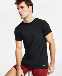 Calvin Klein Men's 5-Pack Cotton Classics Crew Neck Undershirts, Created for Macy's