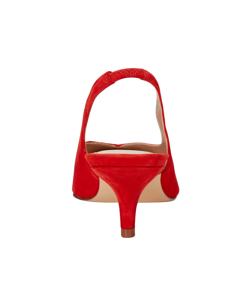 Marc Fisher Women's Labela Slingback Kitten Heel Pumps