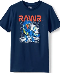 Lands' End Boys Short Sleeve Graphic Tee