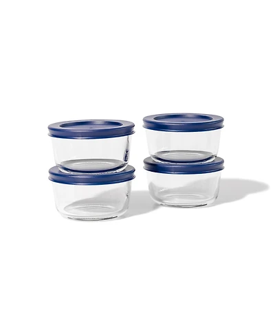 Dura Living -Piece 1 Cup Round Food Storage and Meal Prep Container Set