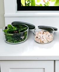 Dura Living -Piece Round Nesting Food Storage and Meal Prep Container Set