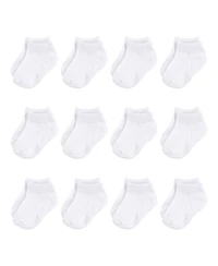 Hudson Baby Boys Unisex 12Pk No Show Socks