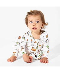 Bellabu Bear Baby Boys or Girls, Halloween Treats Convertible Footie
