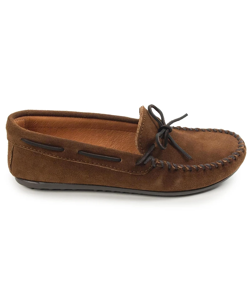 Minnetonka Men's Suede Classic Moc Loafers