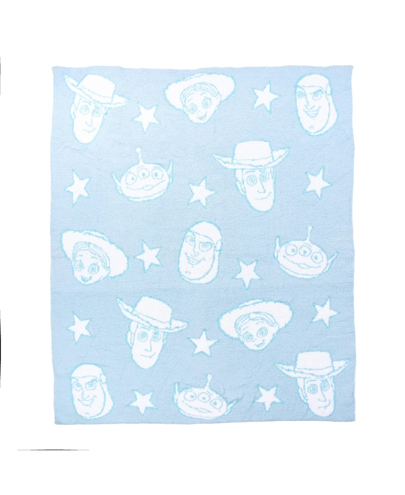 Saturday Park Toy Story 50x60 Feather Knit Throw Blanket