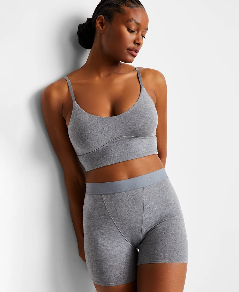 State of Day Women's Longline Cropped Bralette, Exclusively at Macy's