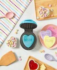 Dash x Sweethearts Bestie Heart Mini Waffle Maker
