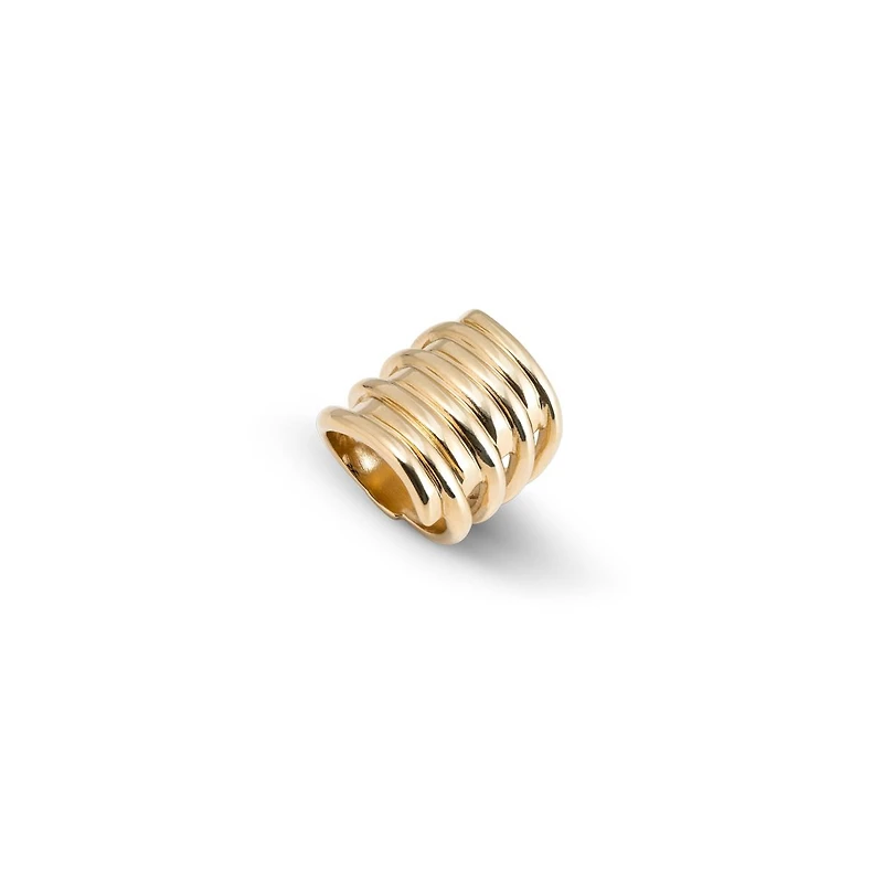 UNOde50 Stacking Effect Clad Metal Ring
