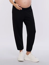 Motherhood Maternity Maternity Under the Belly Side Pockets Scuba Jogger - Motherhood