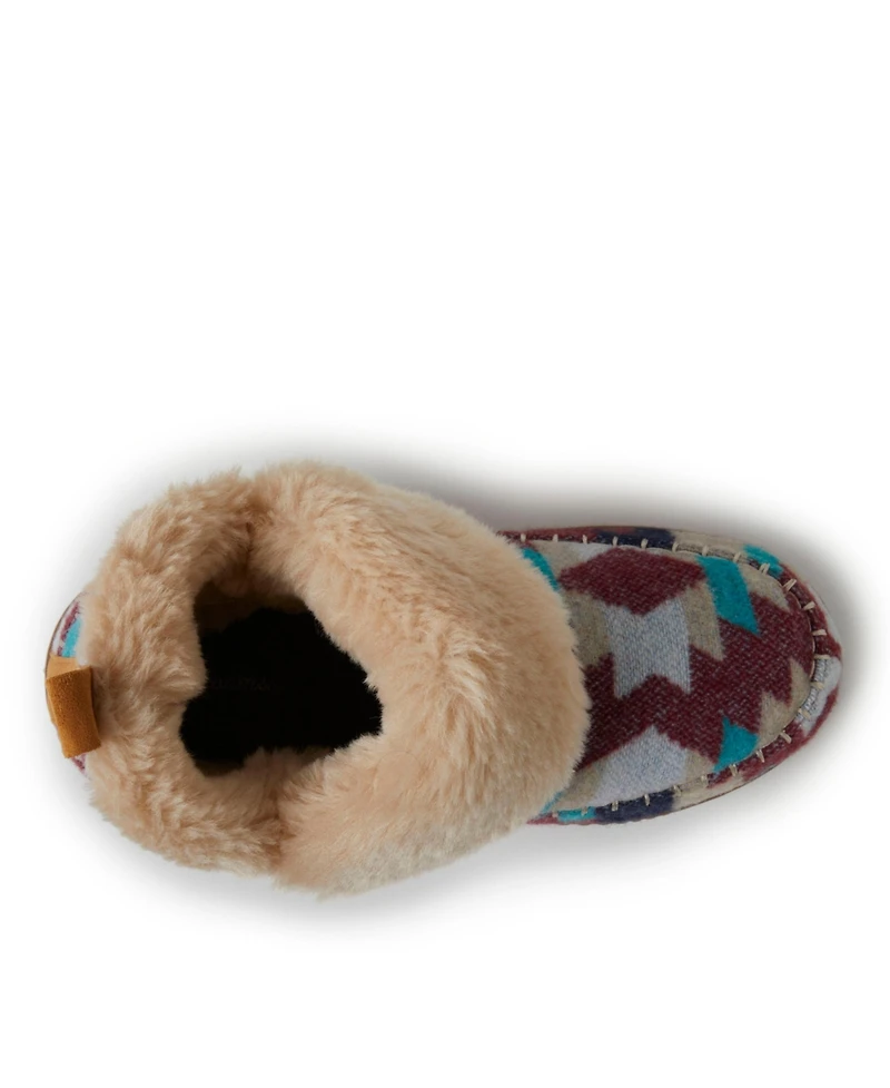 Alpine by Dearfoams Women's Moritz Bootie House Slipper