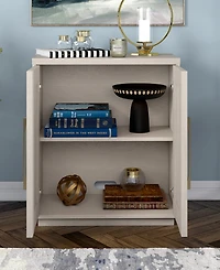 Hudson & Canal 28" Tillman Wide Rectangular Accent Cabinet