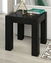 Hudson & Canal 22" Langston Wide Square Side Table