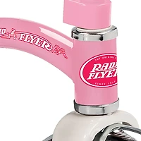 Radio Flyer 33PZ Kids Classic Style Dual Deck Tricycle with Handlebar Bell, Pink