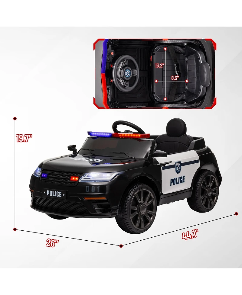 Qaba 12V Kids Ride on Car w/ Remote Control,