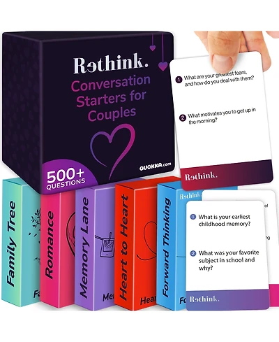 Quokka Know Me Better Conversation Cards for Couples Game Married
