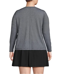 Lands' End Plus Power Performance Long Sleeve Top