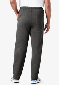 KingSize Big & Tall Fleece Zip Fly Sweatpants