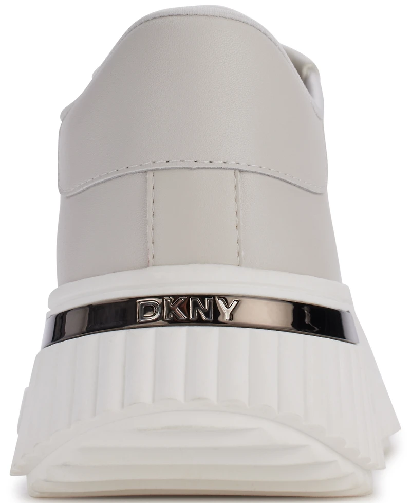 Dkny Women's Larissa Lace Up Platform Sneakers