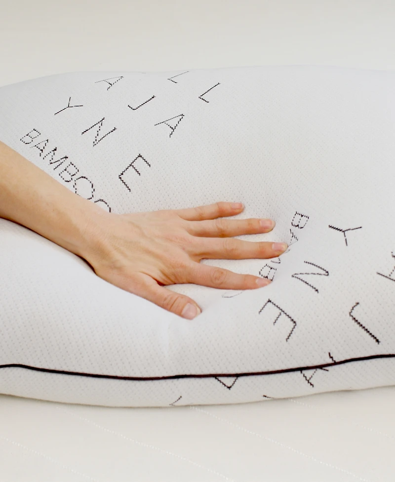Ella Jayne Basics Medium Density Viscose Pillow, Standard